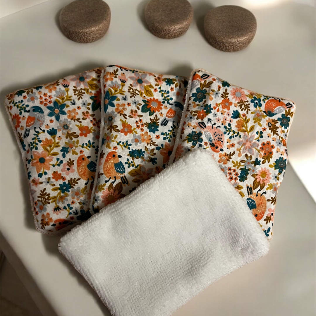 Les Débarbouillettes (lot de 2 cotons)