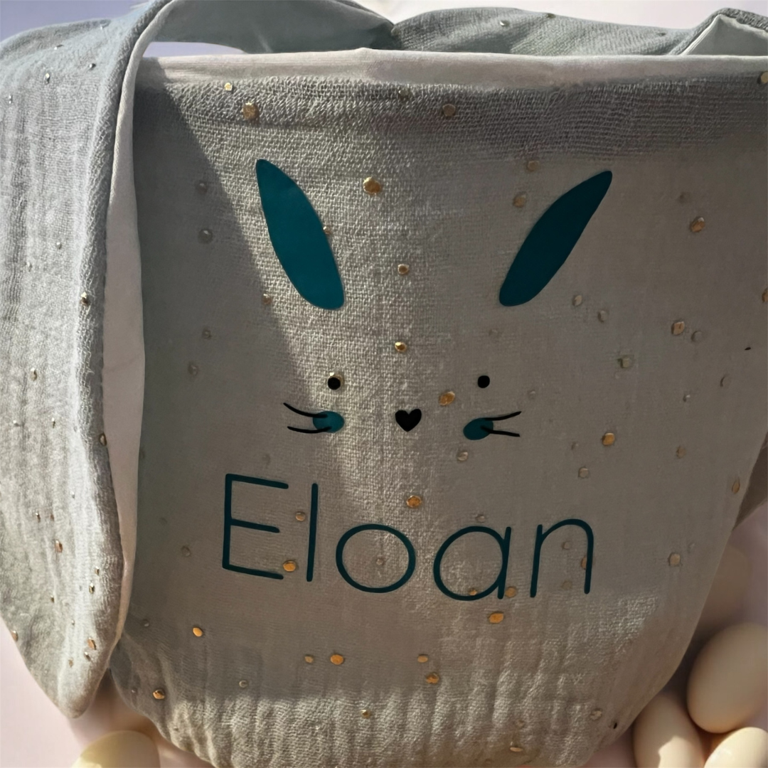 Panier enfant lapin