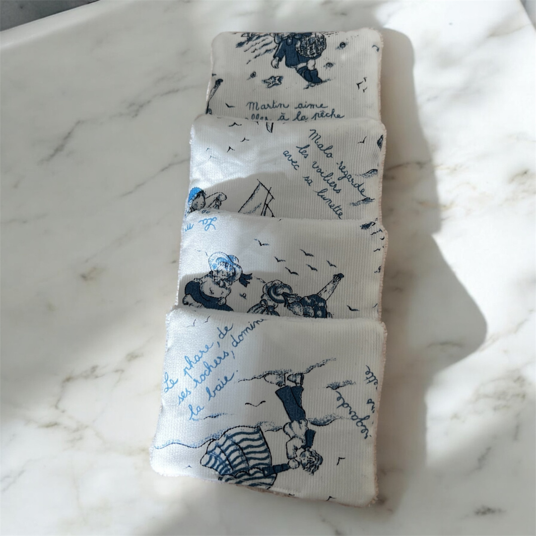 Les Débarbouillettes (lot de 2 cotons)